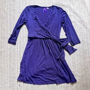 Seraphine Jolene maternity & nursing dress size XS purple